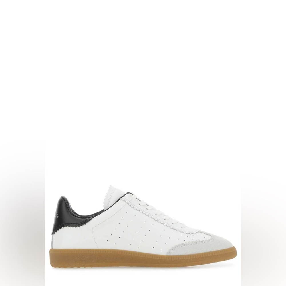Isabel Marant Round Toe Lace-Up Sneakers